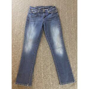 Signature By Levi Strauss Modern Slim Womens Jeans Size 6 Blue Denim 28x32